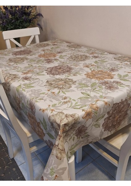 Elyaflı Pvc Muşamba - Desenli Silinebilir Masa Örtüsü