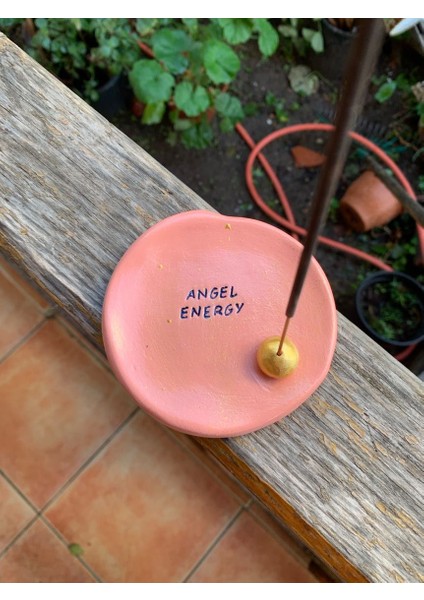 El Yapımı Seramik Tütsülük Angel Energy