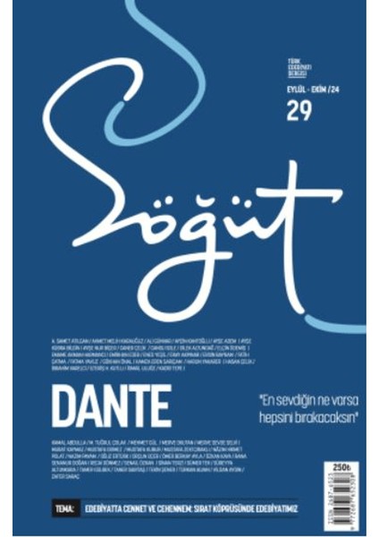 Türk Edebiyatı Dergisi Sayı: 29 (Eylül - Ekim 2024)