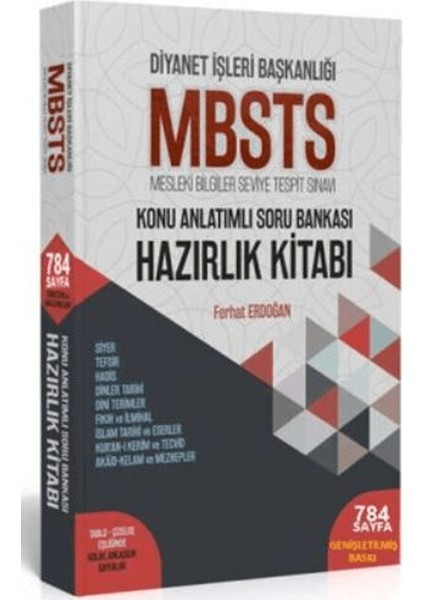 2025 Diyanet İşleri Başkanlığı Mbsts Konu Anlatımlı Soru Bankası Hazırlık Kitabı - Ferhat Erdoğan