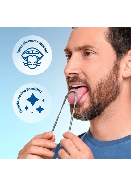 Buffer® Dil Temizleme Dil Sıyırıcı ve Temizleme Aparatı