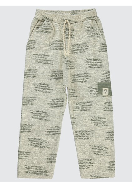 Erkek Çocuk Eşofman Altı 6-9 Yaş Haki