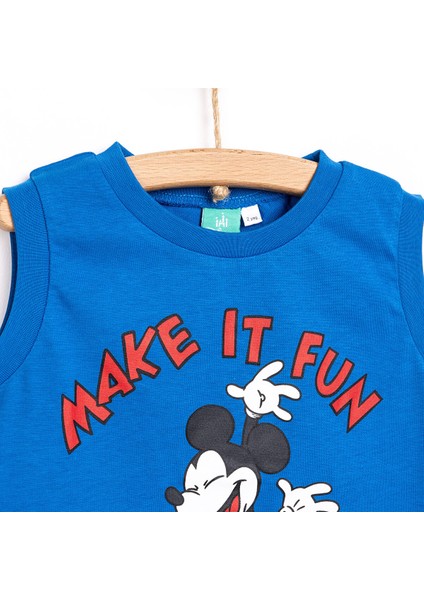 Mickey Mouse Erkek Atlet Tshirt Erkek Bebek modelleri