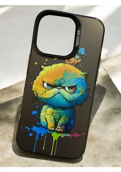 iPhone 14 Pro Desenli Esnek Tam Korumalı Silikon Kılıf