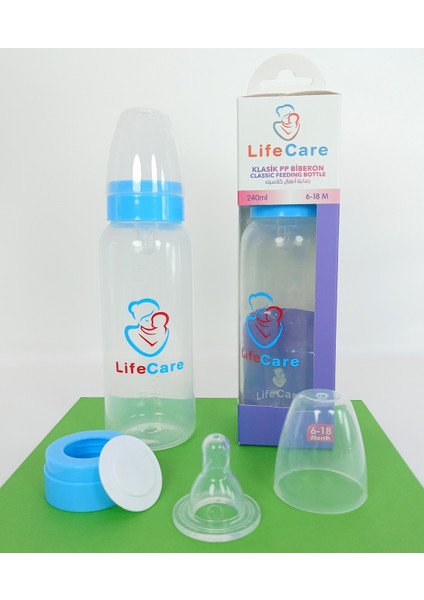 Pp Biberon 240ML Mavi
