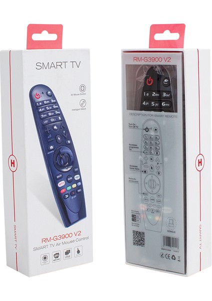 Huayu RM-G3900 V2 Lg Smart Tv Netflıx*amazon Tuşlu Unıversal Sihirli Kumanda (4741) modelleri