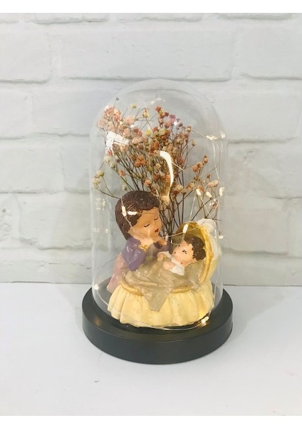 Teraryum Fanus Anneye Hediye Beşikte Bebek Temalı