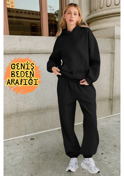 Baggy Eşofman Altı Jogger Rahat Kesim Yeni Moda Kadın Erkek Siyah Gri modelleri