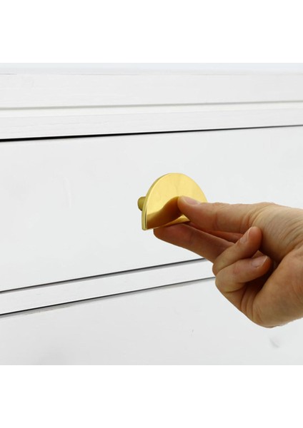 Mobilya Mutfak Çekmece Dolap Dolabı Kapak Kulpları Kulbu Plastik Gold Altın Kulp 32 mm fiyatları