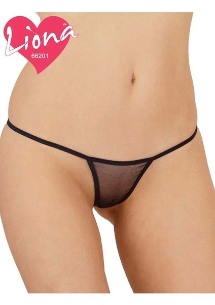 Transparan Büyük Beden G-String