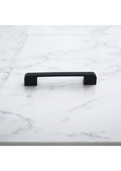 Metal Kulp 96 mm -9.6 cm Mobilya Çekmece Mutfak Dolabı Dolap Kulpları Kulbu Siyah indirimleri
