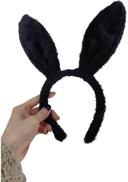 Peluş Tavşan Kulakları Saç Bantları Kafa Bantları Paskalya Tavşanı Saç Klipleri Kafa Bantları Küçük Hediyeler (Yurt Dışından)