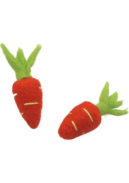 Yün Keçe Havuç Karikatür Büyük Boyutlu Paskalya Havuç Broş Şapka Aksesuarı (Yurt Dışından)