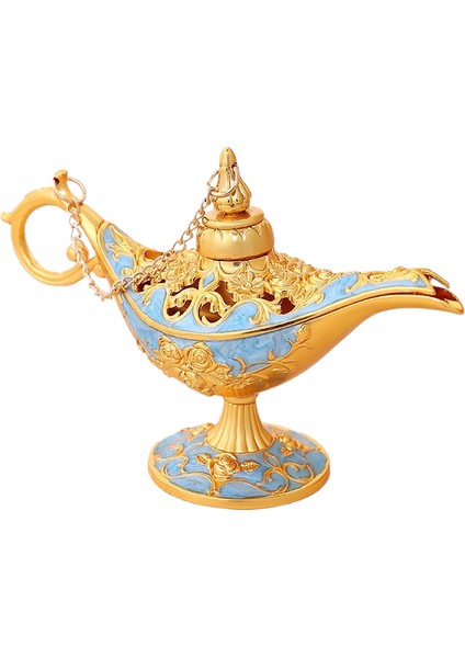 Süsler Metal Avrupa Desen Ala Tanrı Lamba Ev Retro El Sanatları Işık Lüks Yaratıcı Çalışma Dilek Lambası Süsler (Yurt Dışından)