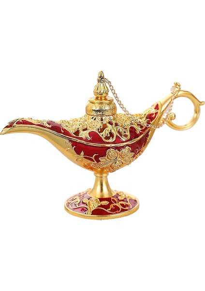 Süsler Metal Avrupa Desen Ala Tanrı Lamba Ev Retro El Sanatları Işık Lüks Yaratıcı Çalışma Dilek Lambası Süsler (Yurt Dışından)