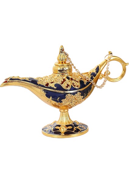 Süsler Metal Avrupa Desen Ala Tanrı Lamba Ev Retro El Sanatları Işık Lüks Yaratıcı Çalışma Dilek Lambası Süsler (Yurt Dışından)