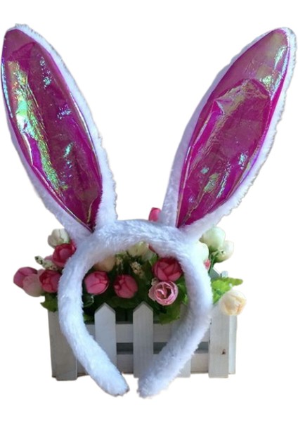 Peluş Tavşan Kulakları Saç Bantları Kafa Bantları Paskalya Tavşanı Saç Klipleri Kafa Bantları Küçük Hediyeler (Yurt Dışından)
