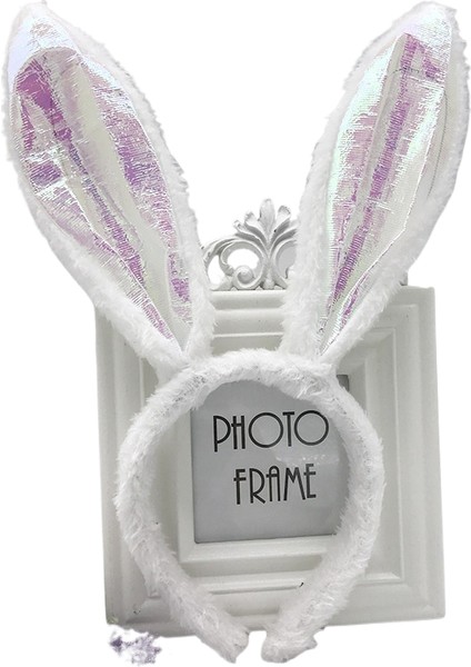 Peluş Tavşan Kulakları Saç Bantları Kafa Bantları Paskalya Tavşanı Saç Klipleri Kafa Bantları Küçük Hediyeler (Yurt Dışından)