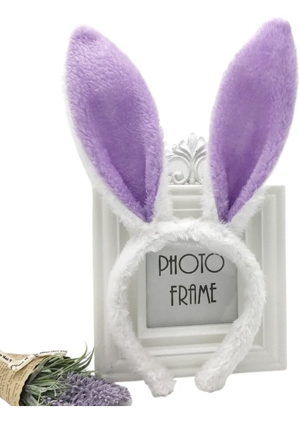 Peluş Tavşan Kulakları Saç Bantları Kafa Bantları Paskalya Tavşanı Saç Klipleri Kafa Bantları Küçük Hediyeler (Yurt Dışından)