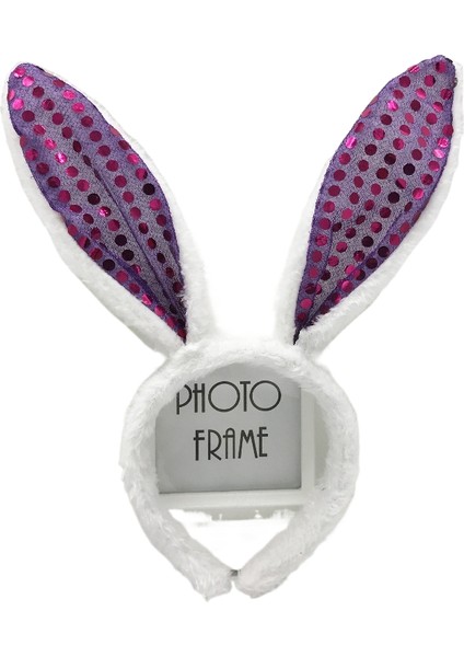 Peluş Tavşan Kulakları Saç Bantları Kafa Bantları Paskalya Tavşanı Saç Klipleri Kafa Bantları Küçük Hediyeler (Yurt Dışından)