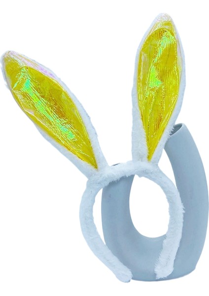 Peluş Tavşan Kulakları Saç Bantları Kafa Bantları Paskalya Tavşanı Saç Klipleri Kafa Bantları Küçük Hediyeler (Yurt Dışından)