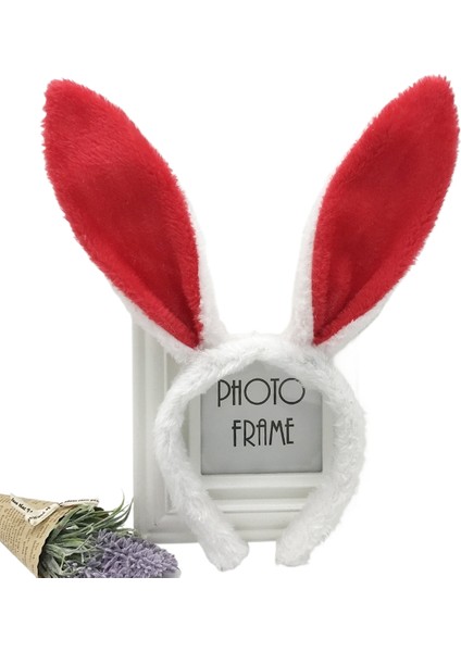 Peluş Tavşan Kulakları Saç Bantları Kafa Bantları Paskalya Tavşanı Saç Klipleri Kafa Bantları Küçük Hediyeler (Yurt Dışından)