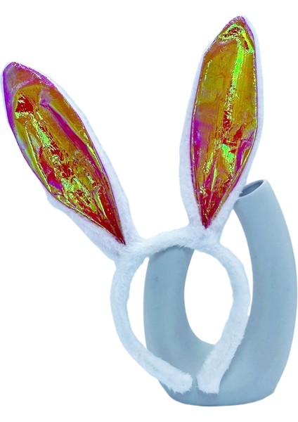 Peluş Tavşan Kulakları Saç Bantları Kafa Bantları Paskalya Tavşanı Saç Klipleri Kafa Bantları Küçük Hediyeler (Yurt Dışından)