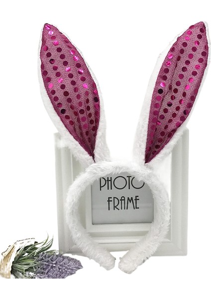 Peluş Tavşan Kulakları Saç Bantları Kafa Bantları Paskalya Tavşanı Saç Klipleri Kafa Bantları Küçük Hediyeler (Yurt Dışından)