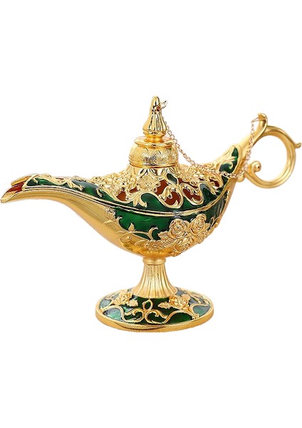 Süsler Metal Avrupa Desen Ala Tanrı Lamba Ev Retro El Sanatları Işık Lüks Yaratıcı Çalışma Dilek Lambası Süsler (Yurt Dışından)