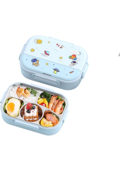 316 Paslanmaz Çelik Beş Izgara Taşınabilir Isı Yalıtımlı Öğle Yemeği Kutusu (Yurt Dışından)