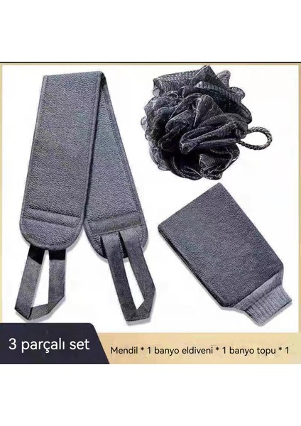 Erkek Üç Parçalı Ev Banyo Güçlü Çekme Banyo Havlu Seti (Yurt Dışından) modelleri