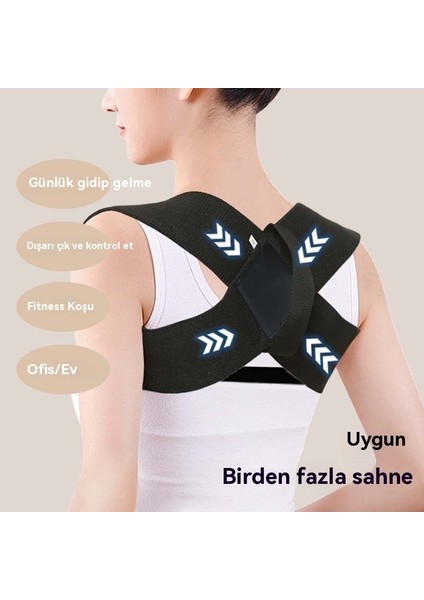 Ev Fitness Ortez Kayışı Geri Ortez (Yurt Dışından)