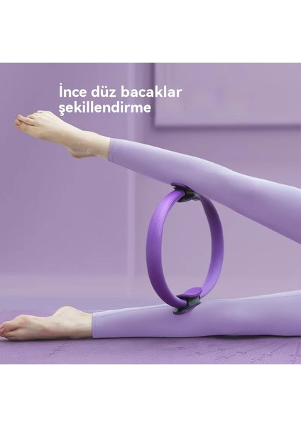 Kadınlar Yoga Eğitim Fitness Halka Pula No Çember (Yurt Dışından)