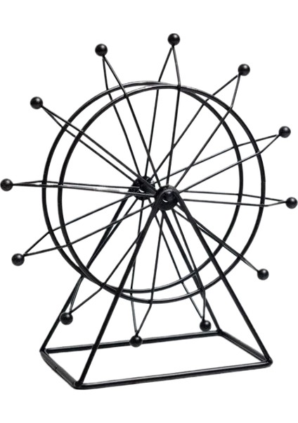 Demir Dönme Dolap Süsleri Işıklı Ev Aksesuarları Dönen Işıklı Modern Oturma Odası Yaratıcı Işık Lüks Dekorasyon El Sanatları (Yurt Dışından)