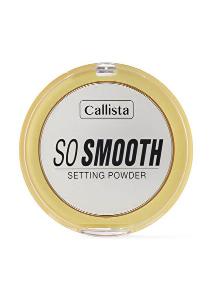 So Smooth Setting Powder Makyaj Sabitleyici Transparan Pudra - 01 Bake Me Up - 1 Adet