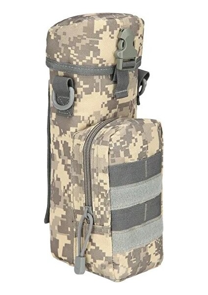 Mavi Çok Fonksiyonlu Taktik Omuz Sırt Çantası Su Isıtıcısı Kılıfı Asılı Çanta Seyahat Tırmanma Trekking Yürüyüş Kamp Bisiklet Açık Kayak (Yurt Dışından)