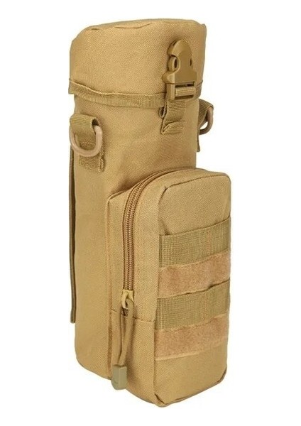 Beyaz Çok Fonksiyonlu Taktik Omuz Sırt Çantası Su Isıtıcısı Kılıfı Asılı Çanta Seyahat Tırmanma Trekking Yürüyüş Kamp Bisiklet Açık Kayak (Yurt Dışından)