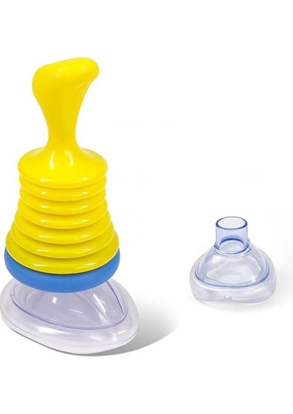 Danlu 3pcs-Set Cpr Solunum Eğitmeni Asfiksi Ilk Yardım Acil Boğulma Kurtarma Emme Yapay Kalp Hayati Kapasite Bebek Güvenliği Ürünü (Yurt Dışından)