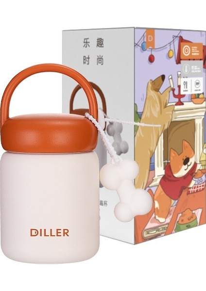 200 ml Küçük Kapasiteli Termos Bardak Dilebel Yavru Kemik Mini Cep Bardak (Yurt Dışından)