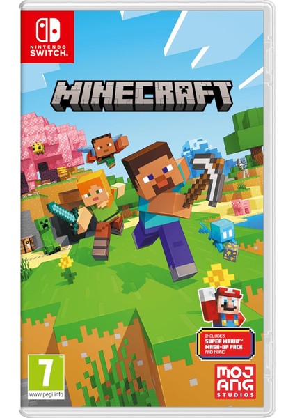 Minecraft Bedrock Edition Tek Oyunculu Platform Oyunu Nintendo Switch Uyumlu