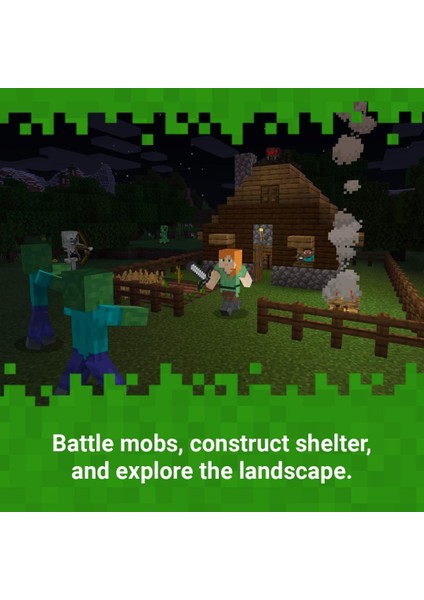 Minecraft Bedrock Edition Tek Oyunculu Platform Oyunu Nintendo Switch Uyumlu fırsatları