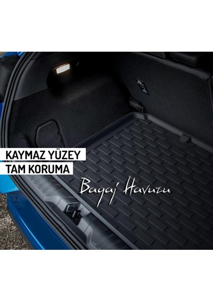 Renault Kangoo Combi (2024 ve Sonrası) Bagaj Havuzu (Bagaj Demir Setli)