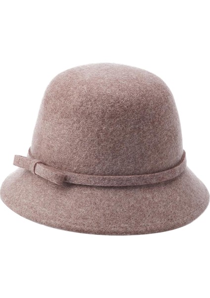 Yün Karışımı Cloche Kış Sı Dome Fötr (Yurt Dışından)