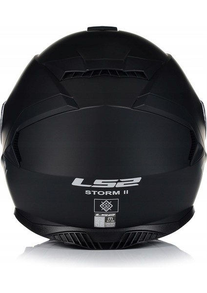 Storm 2 Mat Siyah Kapalı Motosiklet Kaskı Mavi Camlı fırsatları