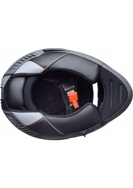 Storm 2 Mat Siyah Kapalı Motosiklet Kaskı Mavi Camlı indirimleri