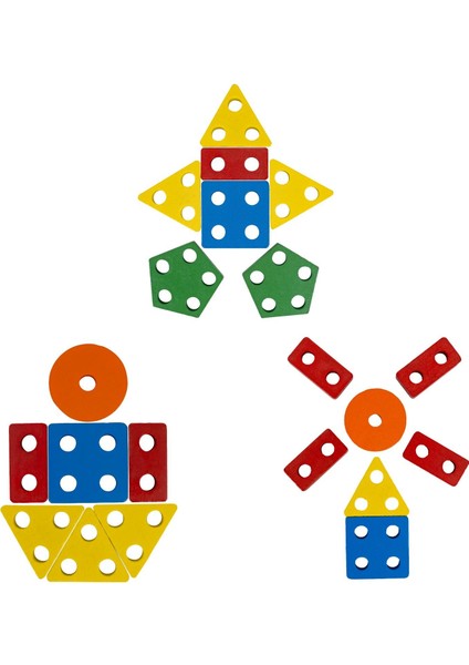 Ahşap Geometrik Bul-Tak Eğitici Oyuncak Öğretici Geliştirici Oyuncak Çocuk Için Hediye modelleri