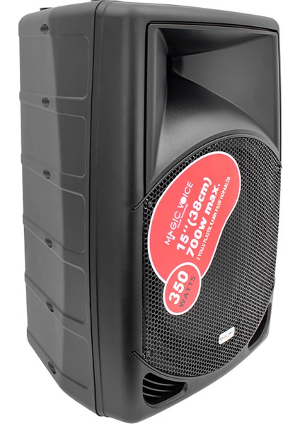 Magıcvoıce MV-3415 38 cm 700 W 15 Plastik Kabin Pasif Hoparlör (Köpüksüz Gönderilmesin) (4741)