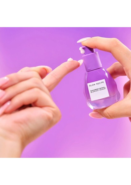Glow Recıpe Blackberry Retinol – Yenileyici Serum 30 ml