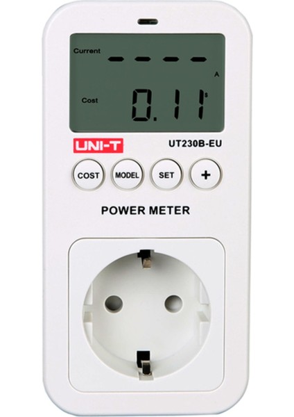 Unı-T Ut 230B-EU Priz Tipi Wattmetre Enerji Sarfiyatı Ölçüm Cihaz