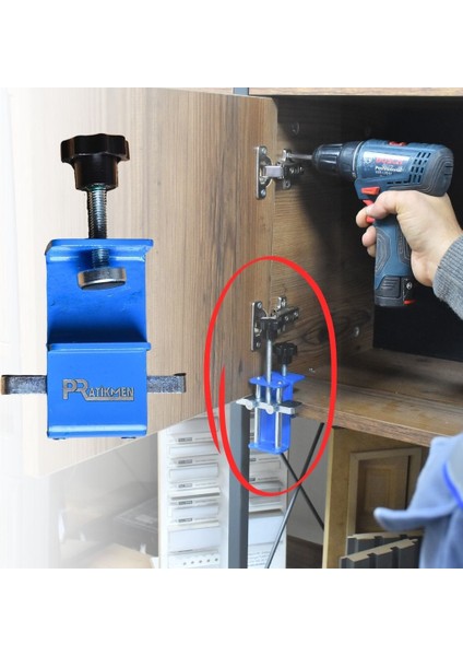 Hassas Ayarlanabilir Kapak Montaj aparatı
